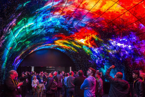 美国拉斯维加斯消费电子展览会CES展会现场图片