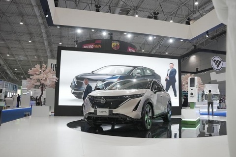 沙特利雅得电动汽车展览会展会现场图片