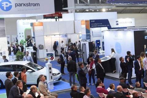 德国慕尼黑电动车充电设备展展会现场图片