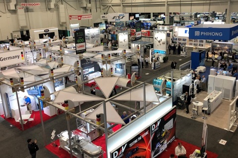 美国电动新能源汽车展览会EV TECH EXPO展会现场图片