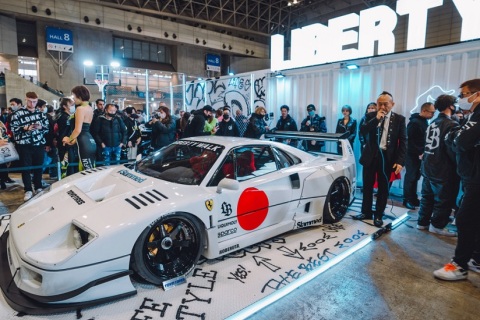 日本东京改装车展展会现场图片