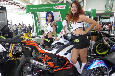 哥伦比亚两轮车、摩托车展览会展会现场图片