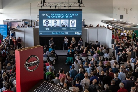 英国电动车及储能展览会展会现场图片