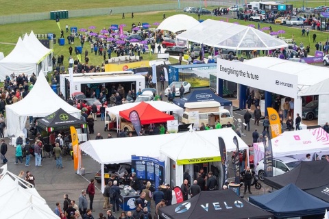 英国电动车及储能展览会展会现场图片