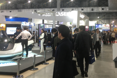 日本东京新能源汽车展-日本电动车展展会现场图片