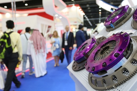 中东迪拜汽配展览会展会现场图片