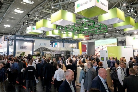 德国慕尼黑电动车充电设备展展会现场图片