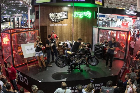 哥伦比亚两轮车、摩托车展览会展会现场图片