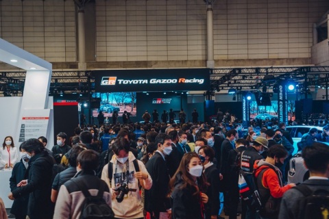 日本东京改装车展展会现场图片