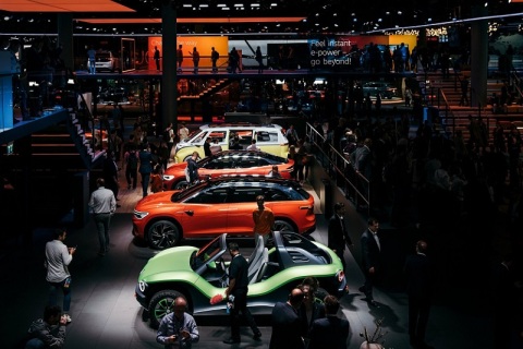 土耳其专业电动车汽车充电站设备贸易展览会展会现场图片