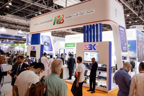 中东迪拜汽配展览会展会现场图片