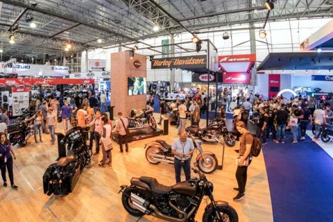 哥伦比亚两轮车、摩托车展览会展会现场图片