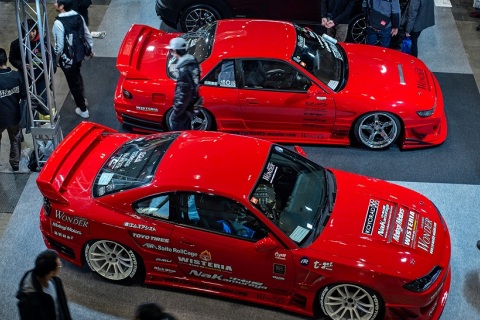 日本东京改装车展展会现场图片