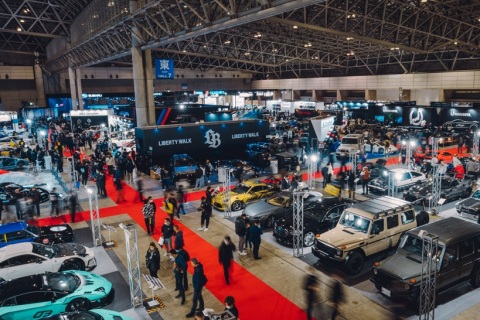 日本东京改装车展展会现场图片