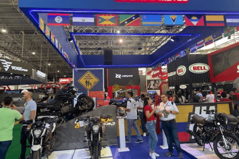 哥伦比亚两轮车、摩托车展览会展会现场图片