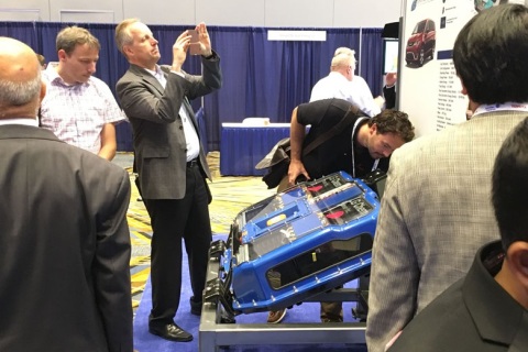 德国欧洲先进汽车电池会议暨展览会展会现场图片