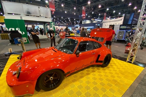 美国拉斯维加斯改装车展览会展会现场图片