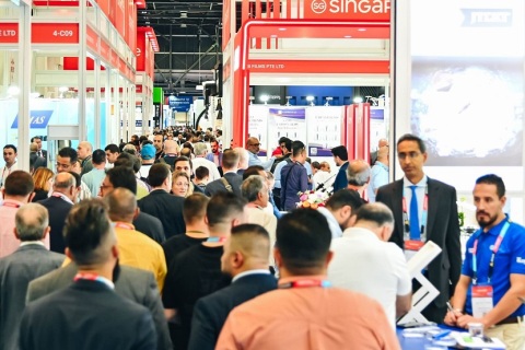 中东迪拜汽配展览会展会现场图片