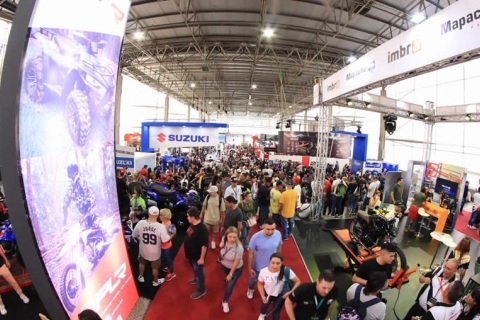 哥伦比亚两轮车、摩托车展览会展会现场图片