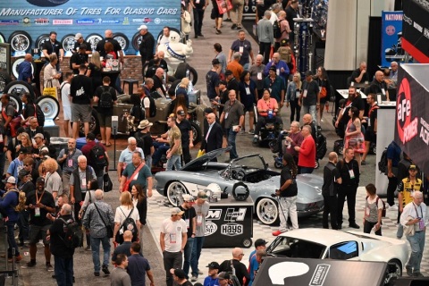 美国拉斯维加斯改装车展览会展会现场图片