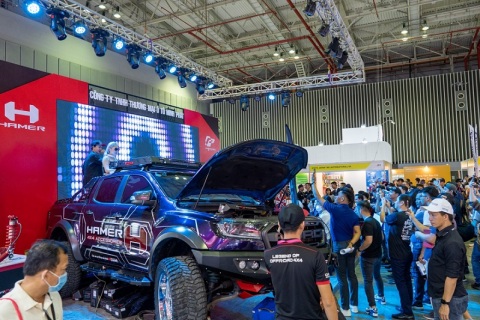 越南胡志明汽车配件展览会展会现场图片