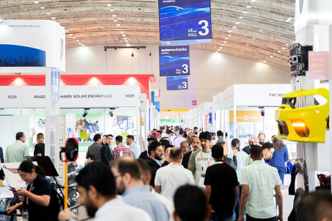 沙特利雅得国际汽配展展会现场图片