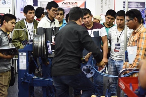 厄瓜多尔汽配展览会展会现场图片