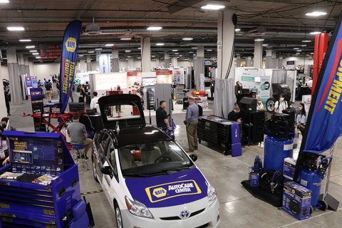 美国拉斯维加斯汽配展览会展会现场图片