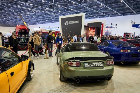 哈萨克斯坦汽配展览会展会现场图片