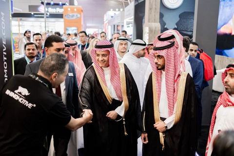 沙特利雅得国际汽配展展会现场图片