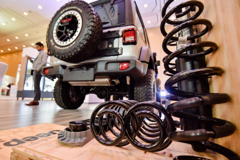 沙特利雅得国际汽配展展会现场图片