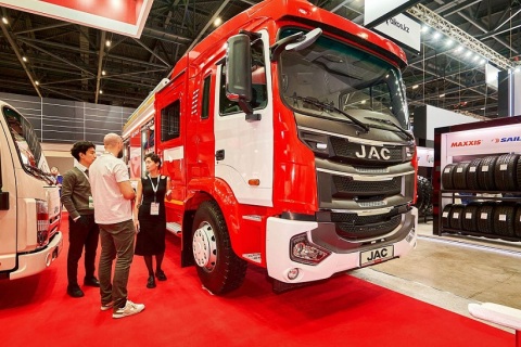 哈萨克斯坦汽配展览会展会现场图片