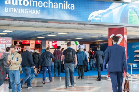 英国伯明翰汽车配件展览会展会现场图片