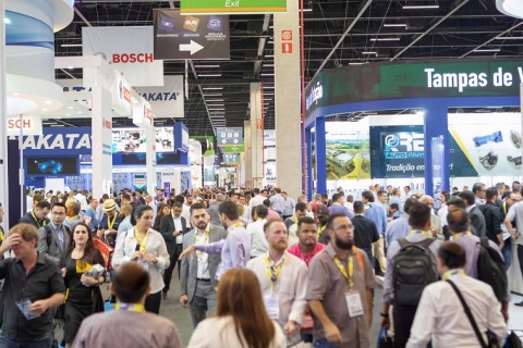 巴西圣保罗汽车配件展览会展会现场图片
