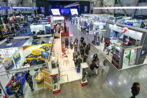 智利汽车配件及售后服务展览会展会现场图片