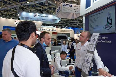 俄罗斯莫斯科汽配展览会MIMS展会现场图片