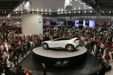 俄罗斯莫斯科汽车配件展览会展会现场图片