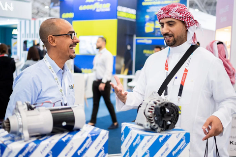 沙特利雅得国际汽配展展会现场图片