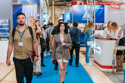 俄罗斯莫斯科汽配展览会MIMS展会现场图片