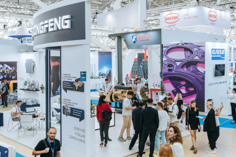 俄罗斯莫斯科汽配展览会MIMS展会现场图片