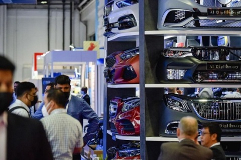 伊朗德黑兰汽车配件展览会展会现场图片