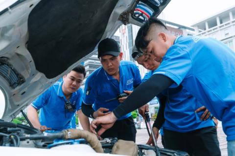 越南胡志明汽车配件展览会展会现场图片