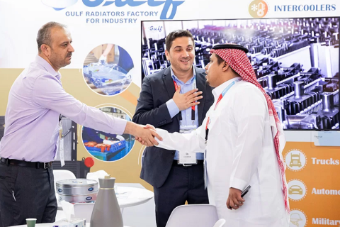 沙特利雅得国际汽配展展会现场图片