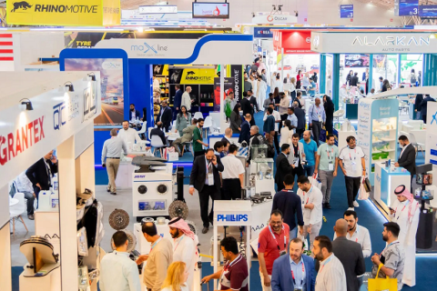沙特利雅得国际汽配展展会现场图片