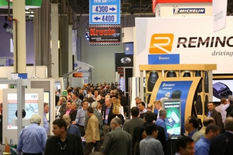 美国拉斯维加斯汽配展览会展会现场图片