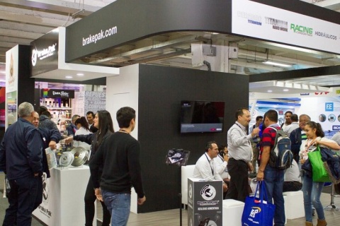 哥伦比亚波哥大汽车配件展览会展会现场图片