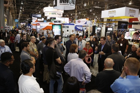 美国拉斯维加斯汽配展览会展会现场图片