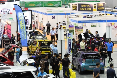 马来西亚吉隆坡汽车配件展览会展会现场图片