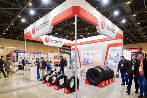 哈萨克斯坦汽配展览会展会现场图片