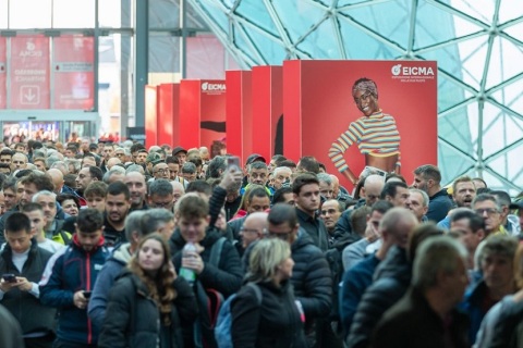 意大利米兰摩托车及自行车展展会现场图片